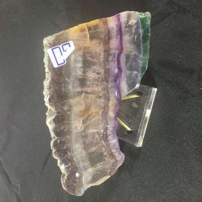 Natural Quartz Crystal Rainbow Fluorite Hand Carving Unicorn